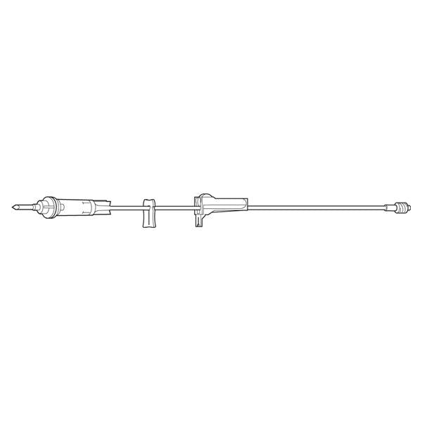IV Solution Set 10 Drops/mL Male Luer Lock Adapter Primary Infusion 48/Case